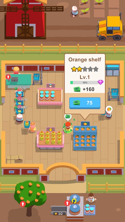 闲置迷你超市Mart And Farm: Idle Tycoon图1