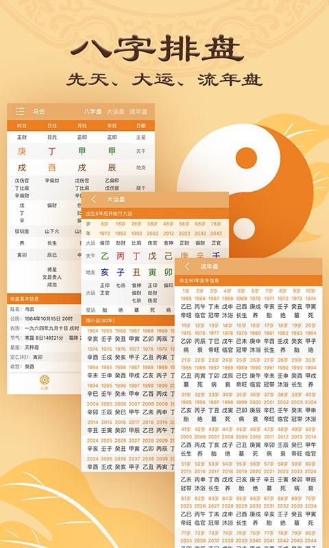 八字排盘图1