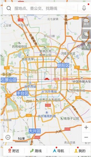 百度地图v8.8.0 优化版经典定制版图3