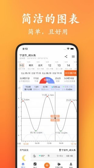 潮汐日历app手机版图1