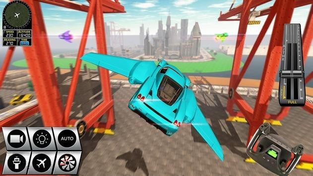 未来派飞行汽车赛车游戏图2