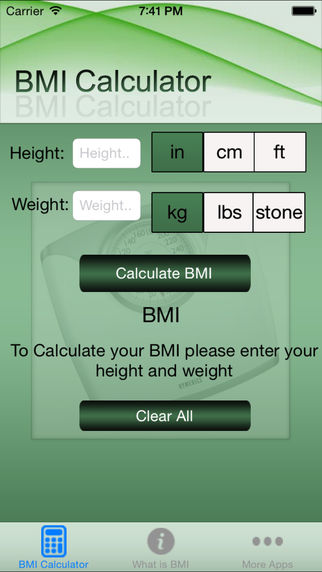 身体质量指数(BMI)计算器图2