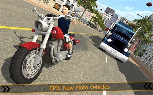 城市摩托驾驶模拟器破解版图2