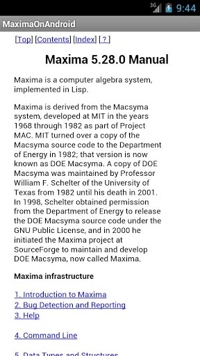 Maxima计算机代数系统编程软件